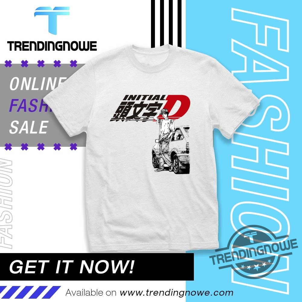 Japanese Manga Anime Series Initial D Shirt trendingnowe 1