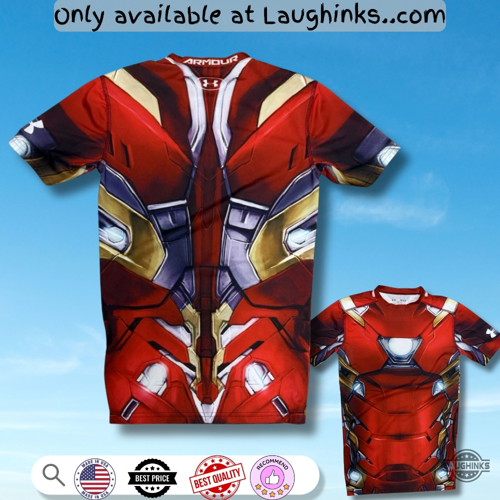 Captain America The Avengers Civil War Aop Shirt Inspired By Under Armour 11 Captain America The Avengers Civil War AOP Shirt Inspired by Under Armour