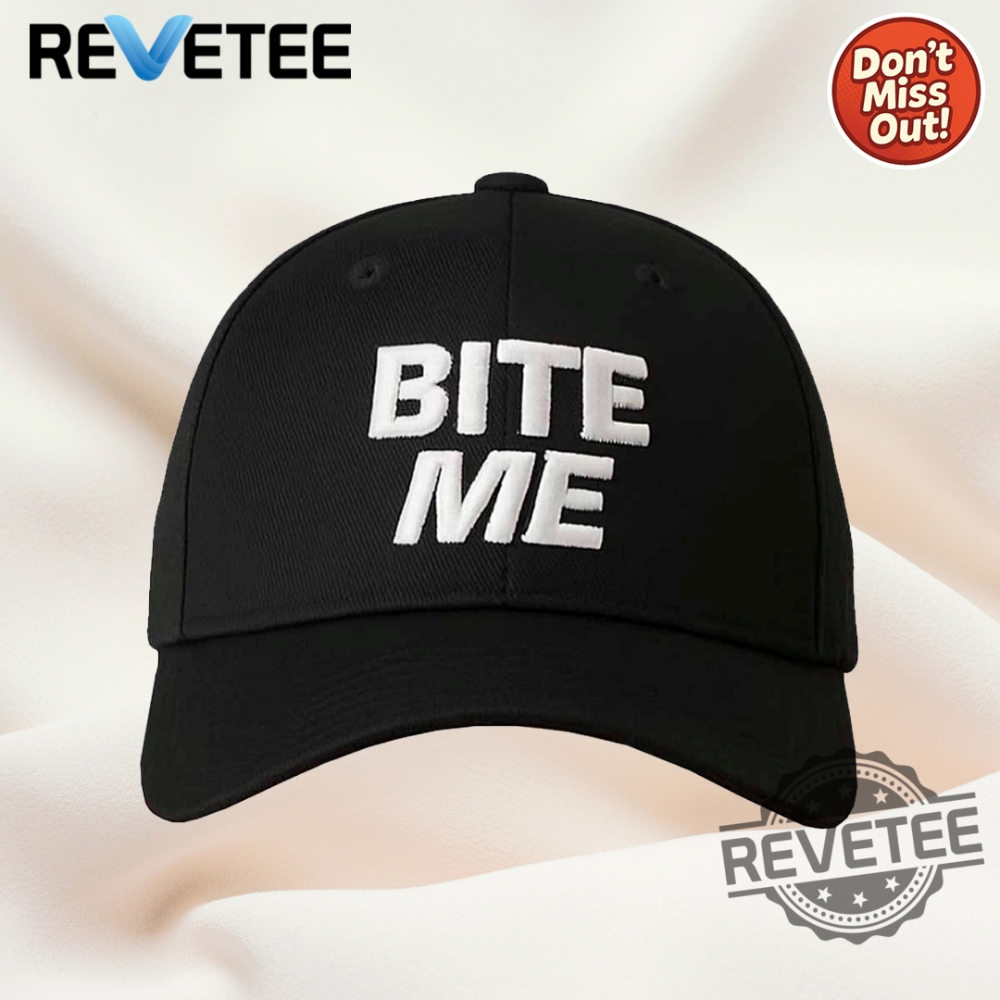 Renee Rapp Bite Me Hat Cap Snow Angel Tour revetee 1
