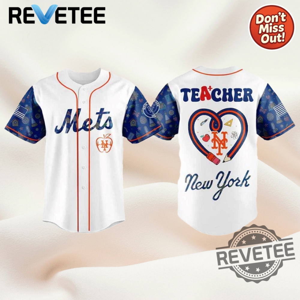 Mets Teacher Appreciation Week Jersey 2025 Baseball Shirt New York Educators