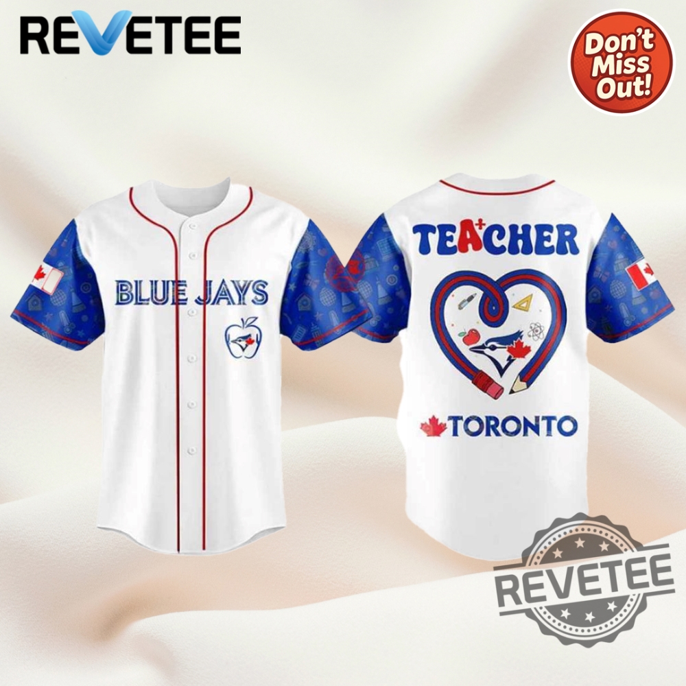 Blue Jays Teacher Appreciation Week Jersey 2025 Toronto Educators Baseball Shirt