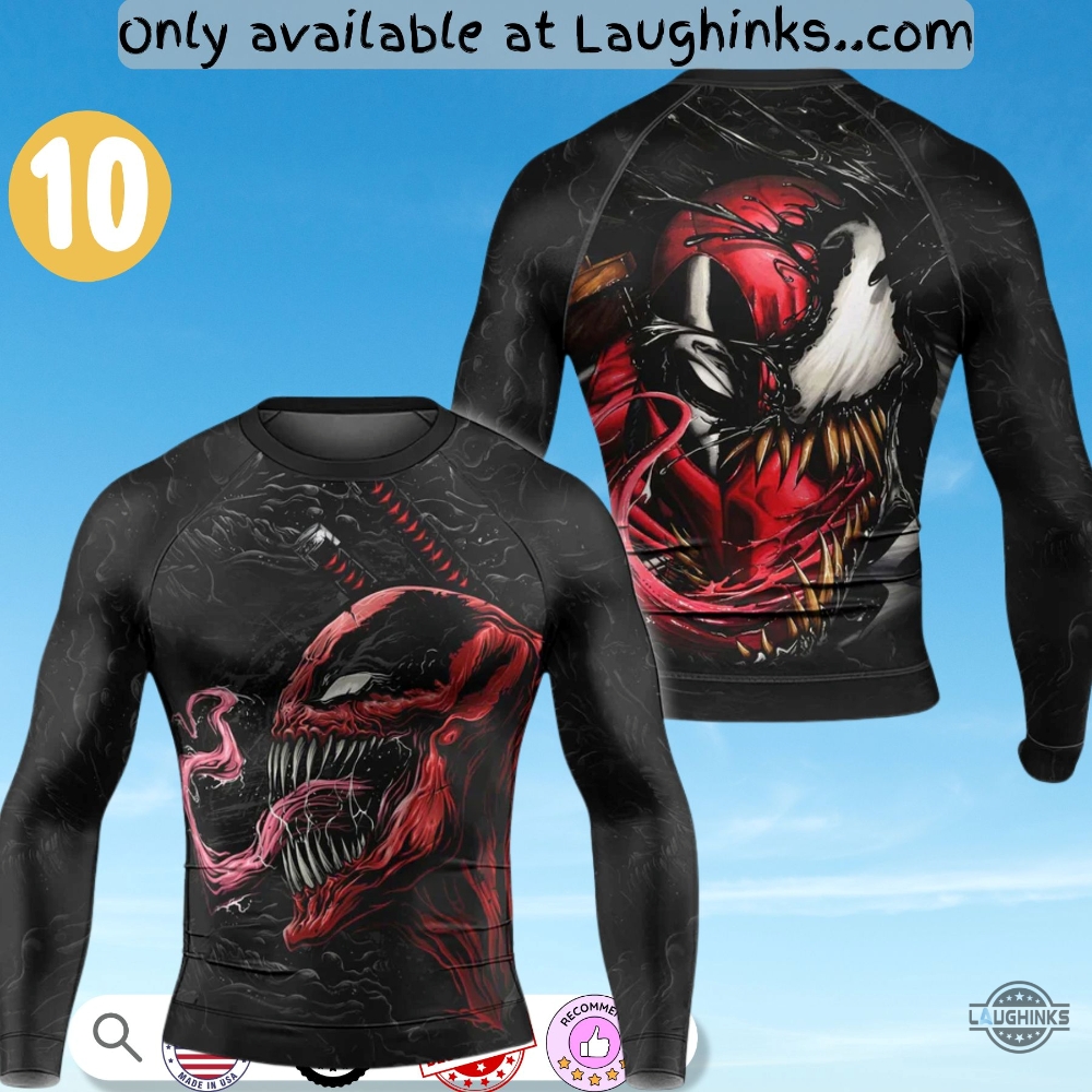 Rash Guard Venom Compression Shirt The Anti Hero Spider Man Cat Samurai Beast Mode Venompool 17 Rash Guard Venom Compression Shirt The Anti Hero Spider Man Cat Samurai Beast Mode Venompool