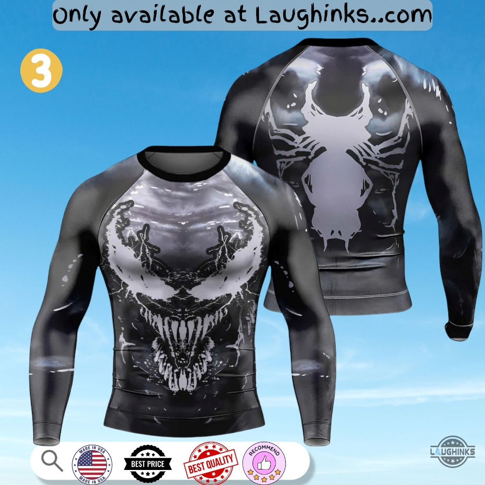 Rash Guard Venom Compression Shirt The Anti Hero Spider Man Cat Samurai Beast Mode Venompool 21 Rash Guard Venom Compression Shirt The Anti Hero Spider Man Cat Samurai Beast Mode Venompool