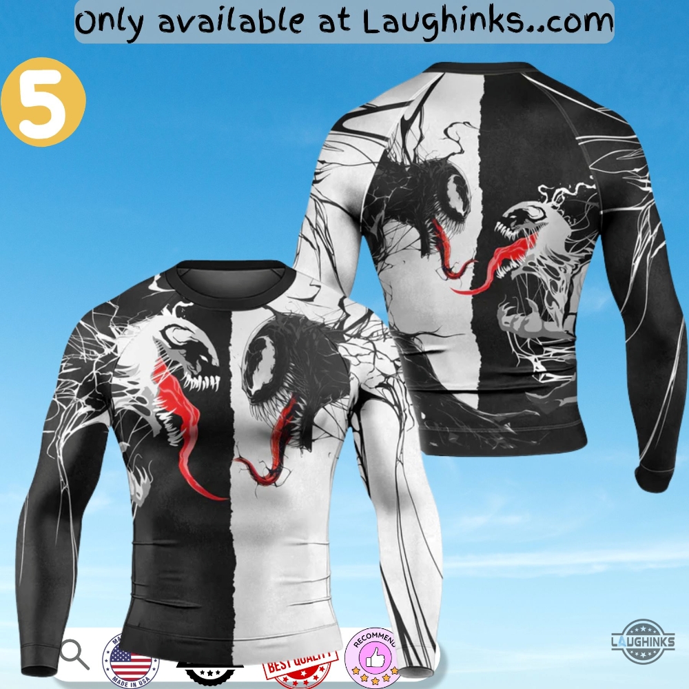 Rash Guard Venom Compression Shirt The Anti Hero Spider Man Cat Samurai Beast Mode Venompool 24 Rash Guard Venom Compression Shirt The Anti Hero Spider Man Cat Samurai Beast Mode Venompool