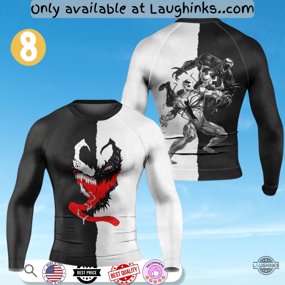 Rash Guard Venom Compression Shirt The Anti Hero Spider Man Cat Samurai Beast Mode Venompool 26 Rash Guard Venom Compression Shirt The Anti Hero Spider Man Cat Samurai Beast Mode Venompool