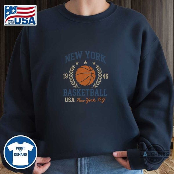 new york knicks basketball 1946 shirt