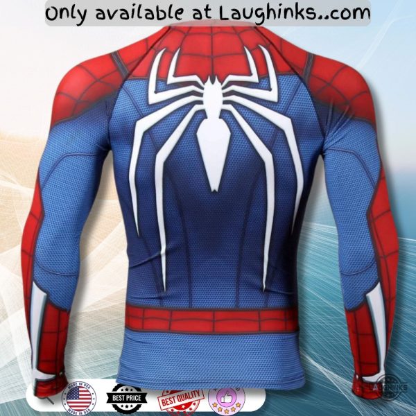 spiderman peter parker compression shirt
