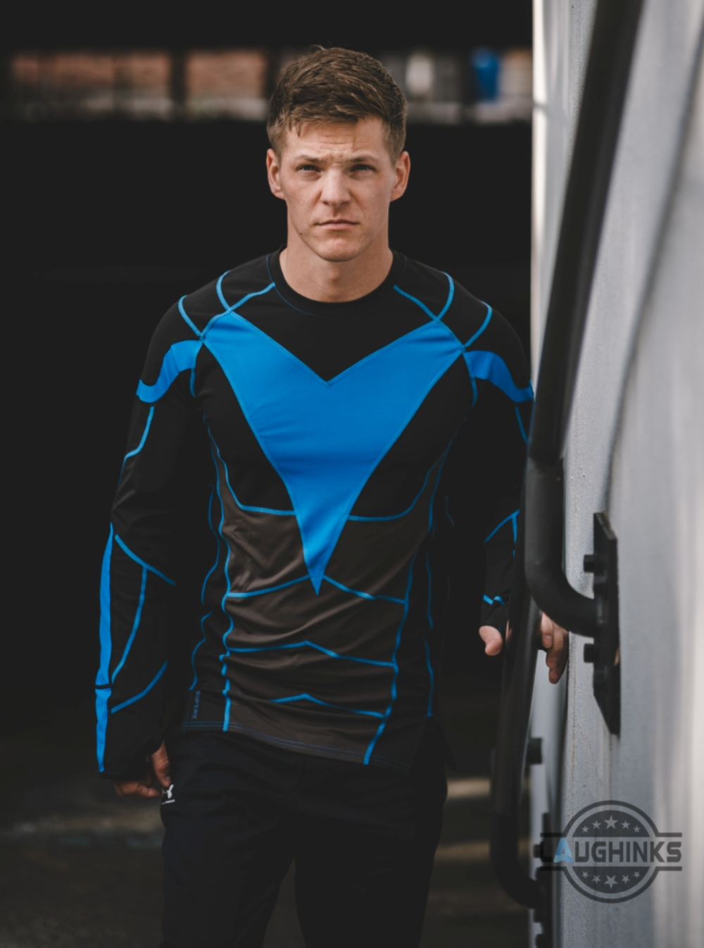 Mark Grayson S2 Nightwing Long Sleeve Compression Shirt 18 Mark GRAYSON S2 Nightwing Long Sleeve Compression Shirt