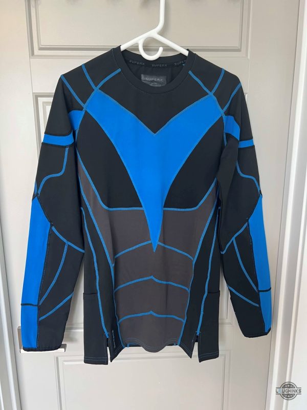 mark grayson s2 nightwing long sleeve compression shirt