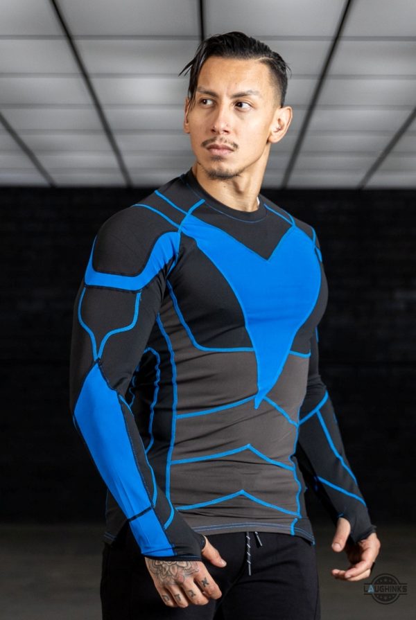 mark grayson s2 nightwing long sleeve compression shirt