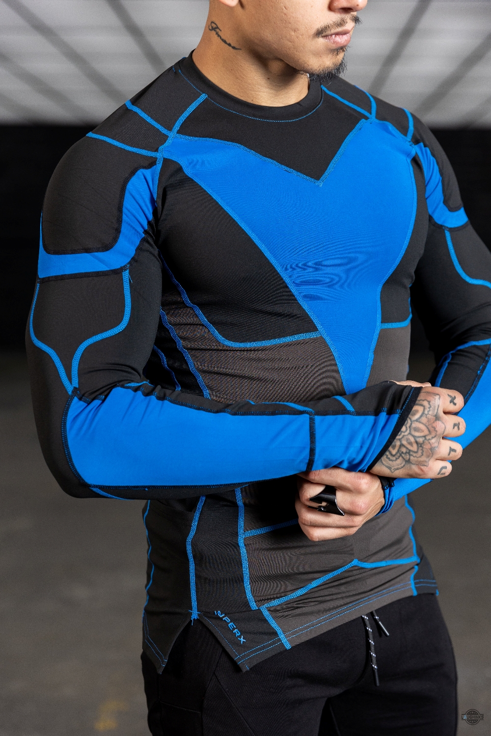 Mark Grayson S2 Nightwing Long Sleeve Compression Shirt 27 Mark GRAYSON S2 Nightwing Long Sleeve Compression Shirt