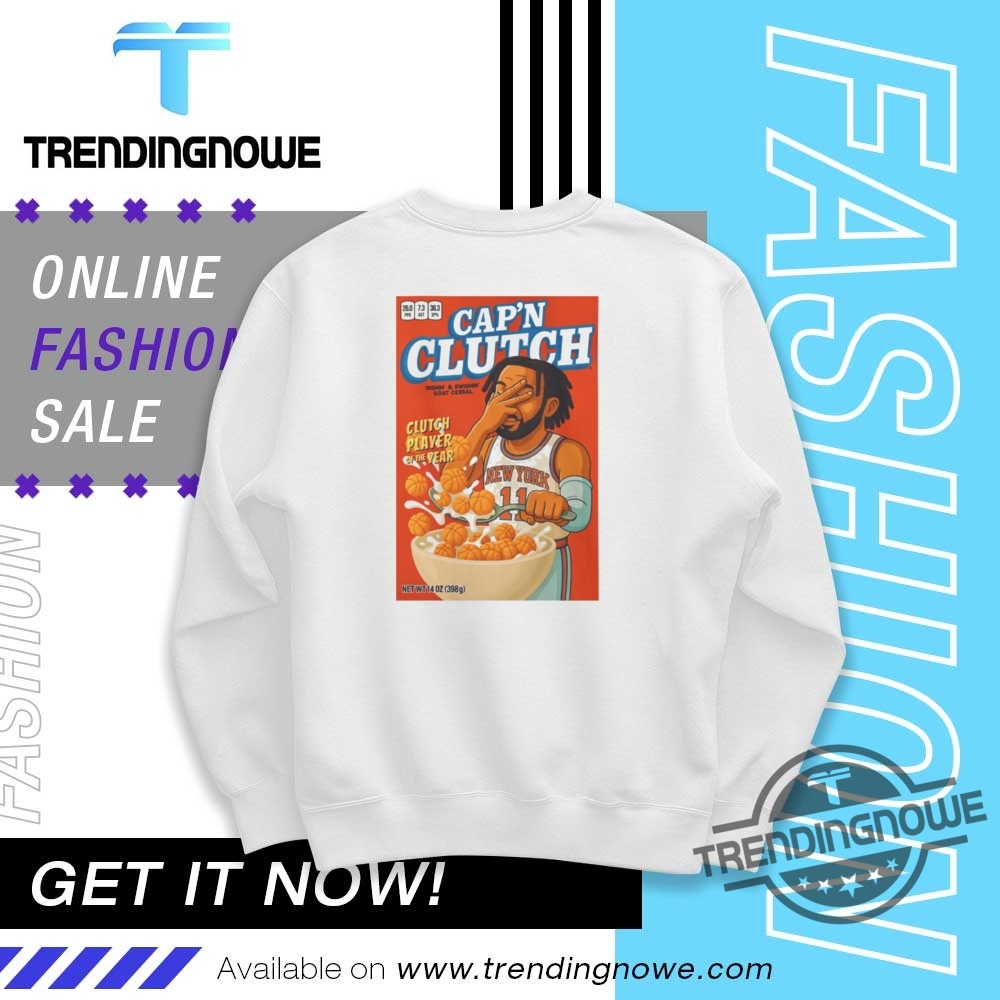 Knicks Captain Clutch Jalen Brunson Shirt 10 Knicks Captain Clutch Jalen Brunson Shirt