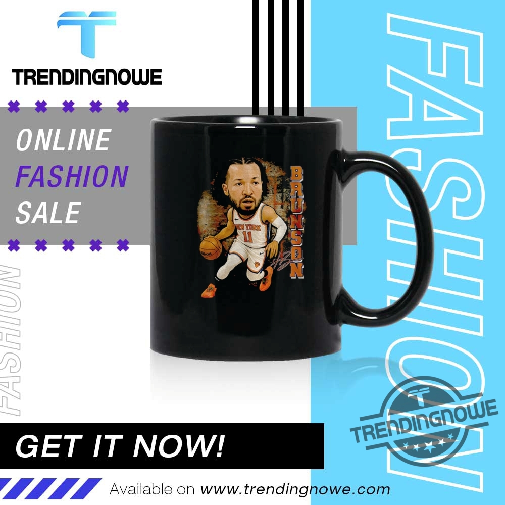 Jalen Brunson New York Knicks Nba Draft Cartoon Big Head Shirt 11 Jalen Brunson New York Knicks NBA Draft Cartoon Big Head Shirt
