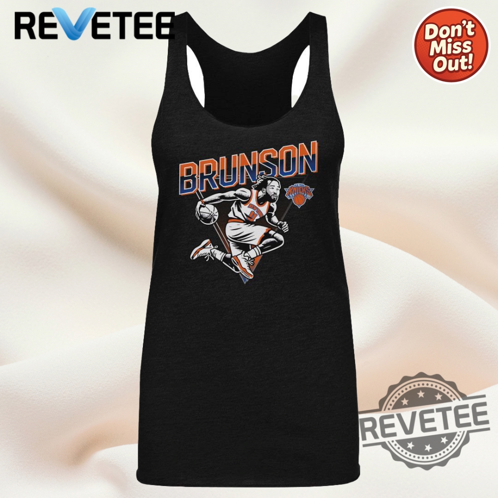 Top Trending 2025: Must-Have NBA Jam Knicks Brunson & Hart T-Shirts and Hoodies 8 Jalen Brunson New York Knicks Triangle Wht T Shirt Hoodie Crewneck