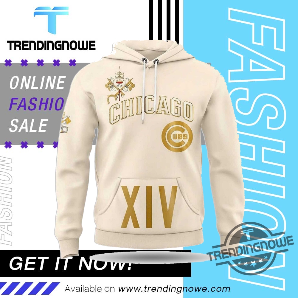 Chicago Cubs Pope Leo Xiv Vatican Hoodie 7 Chicago Cubs Pope Leo XIV Vatican Hoodie