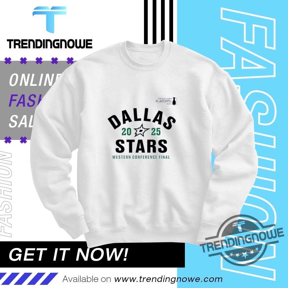 Dallas Stars 2025 Stanley Cup Playoffs Western Conference Final Contender Shirt 10 Dallas Stars 2025 Stanley Cup Playoffs Western Conference Final Contender Shirt