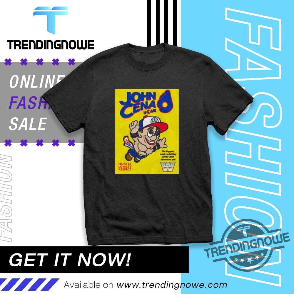 John Cena Super Mario Shirt 8 John Cena Super Mario Shirt