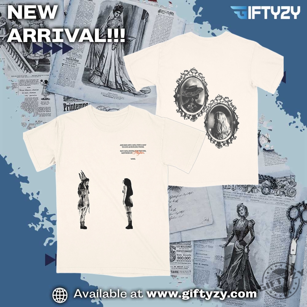8647 Girls Will Be Girls I Have Friends Everywhere shirt 11 Lady Gaga Dueling Twins Mayhem Art Shirt