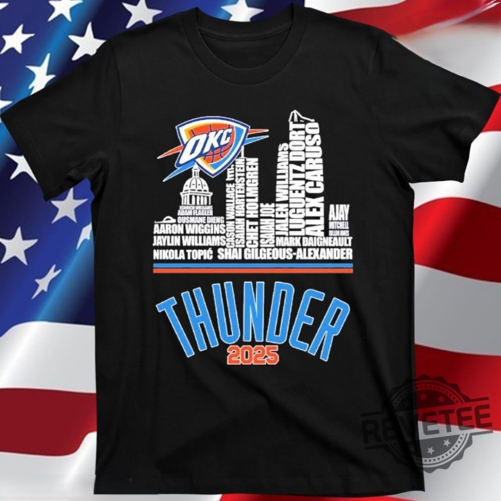 Top Trending 2025: Must-Have Built For Thunder OKC Thunder T-Shirts 5 Built For Thunder Okc Thunder 2025 T Shirt Nba Playoffs