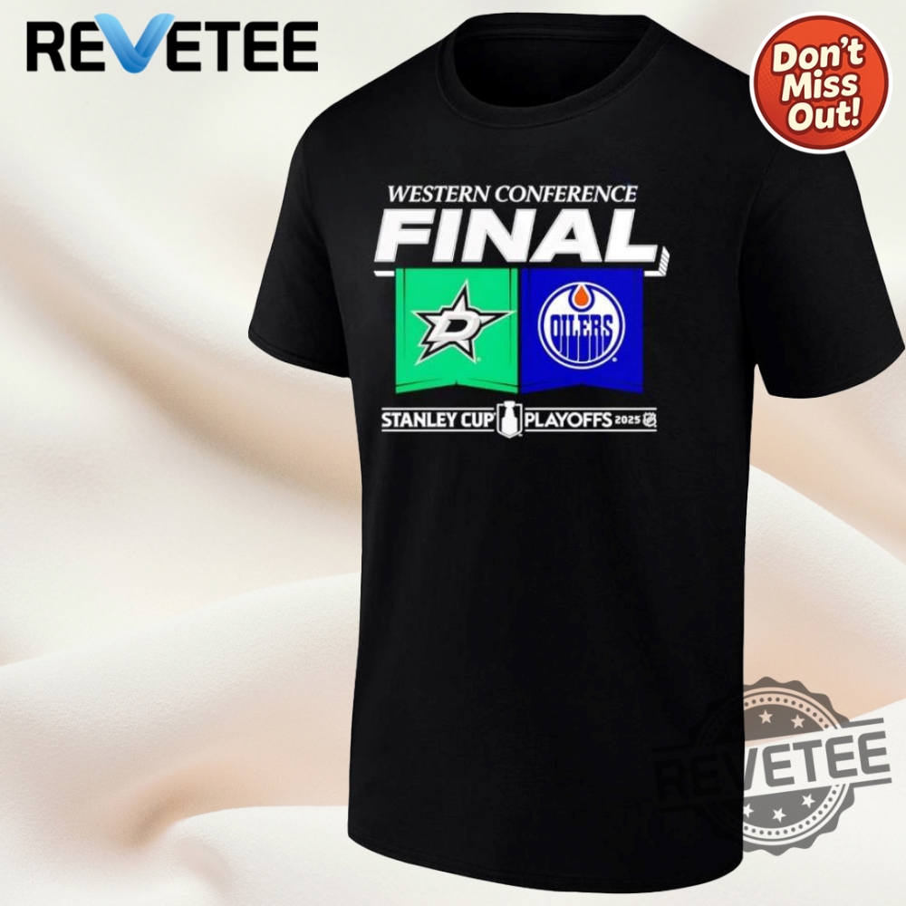 Top Trending 2025: Must-Have Built For Thunder OKC Thunder T-Shirts 8 Dallas Stars Vs Edmonton Oilers 2025 Western Conference Finals Shirt Nhl