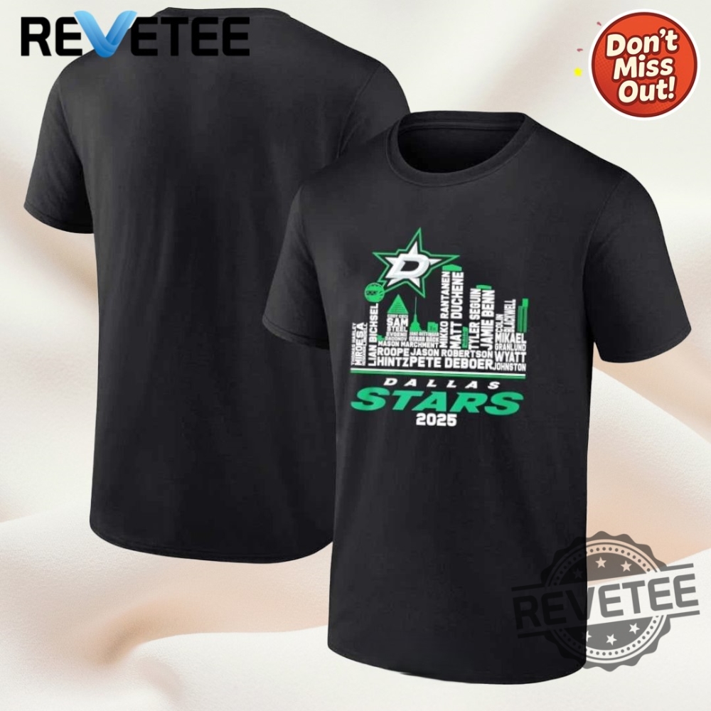 Top Trending 2025: Must-Have Built For Thunder OKC Thunder T-Shirts 10 Skyline Dallas Stars 2025 All Names Shirt City Edition