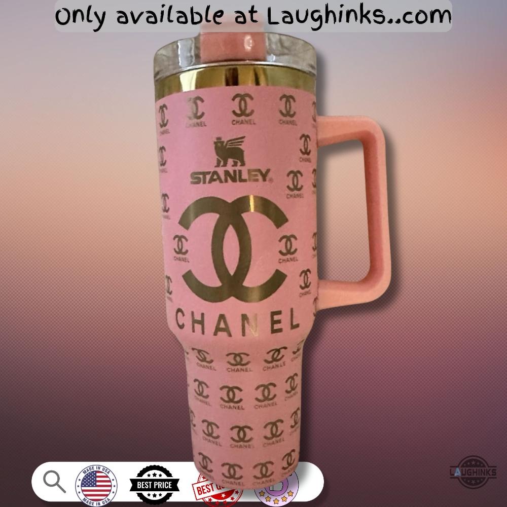 Custom Chanel Engraved Stanley Tumbler 40Oz Dupe 7 Custom Chanel Engraved Stanley Tumbler 40oz Dupe