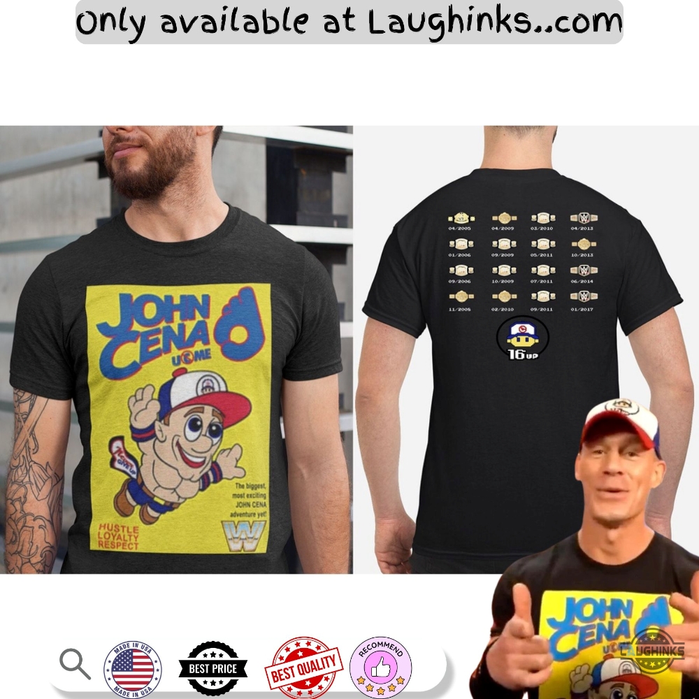 John Cena Super Mario Shirt Sale 2 John Cena Super Mario Shirt Sale