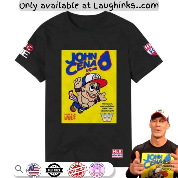 wwe john cena super mario aop shirt