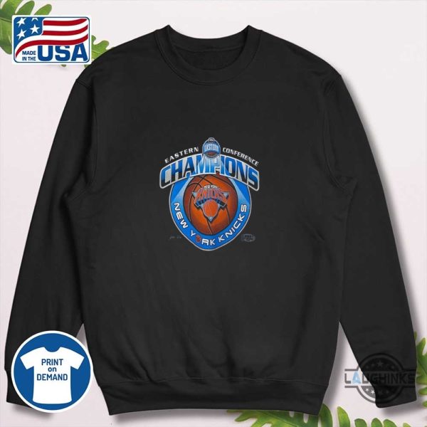 new york ny knicks nba eastern conference champions 1999 shirt reprinted