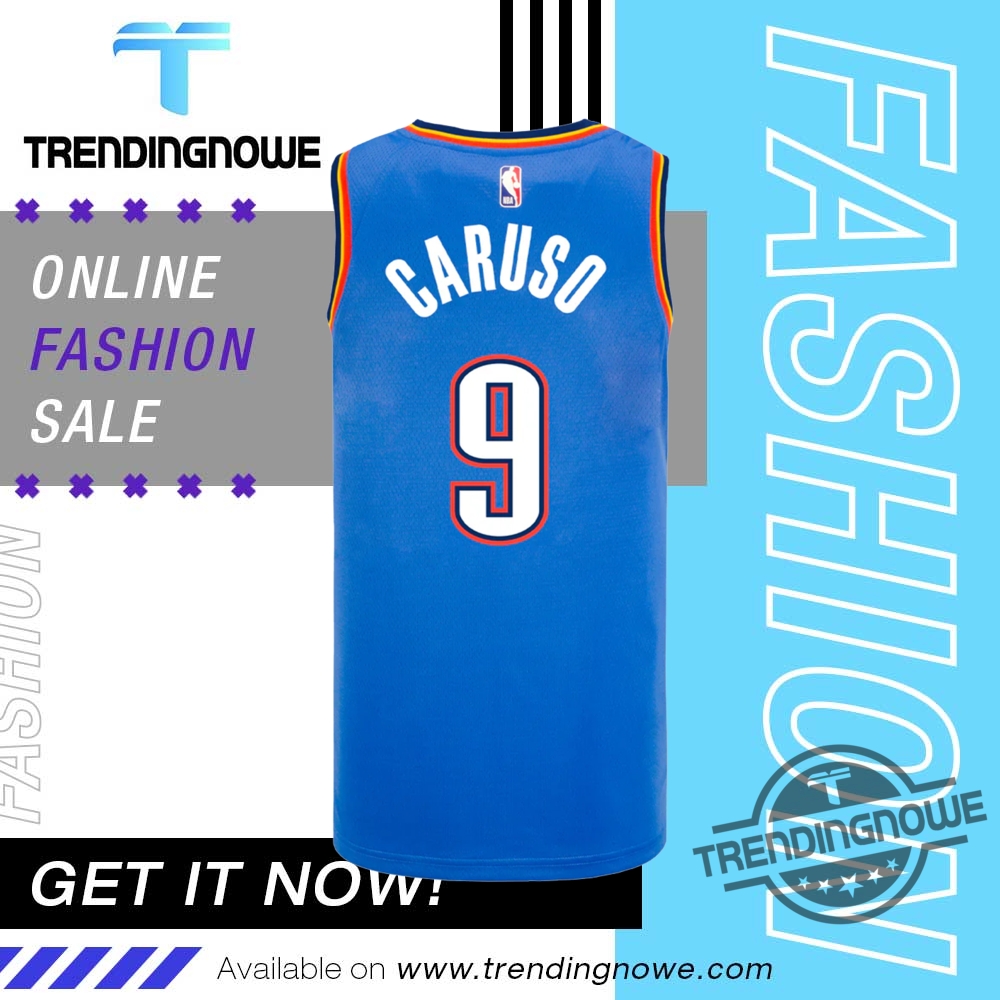 Oklahoma City Thunder Alex Caruso Jersey trendingnowe 1
