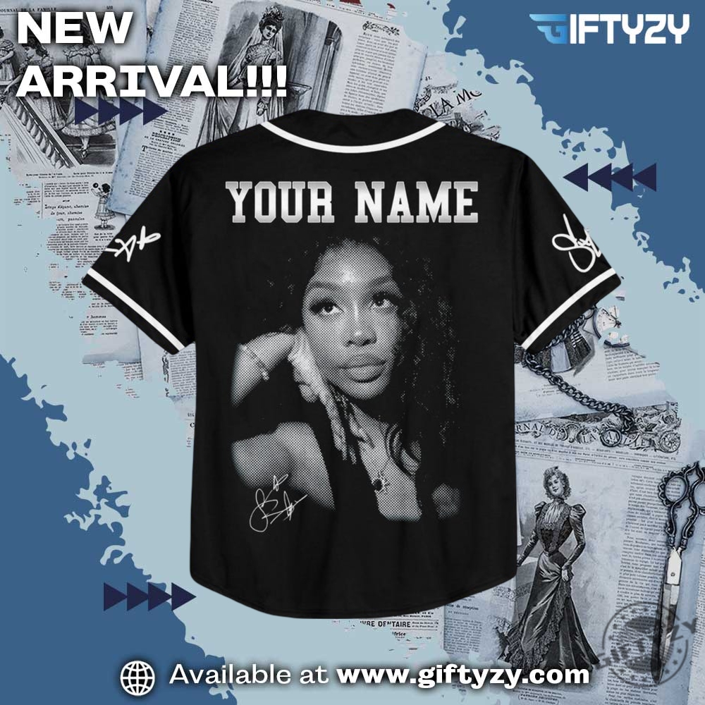 trending shirt, jersey today 7 Custom Sza Album Fan Concert Grand National Tour 2025 Baseball Jersey