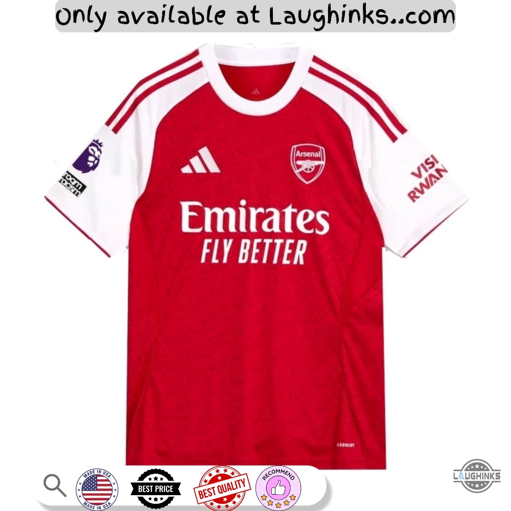 Personalized Arsenal 2025 2026 Home Football Jersey Shirt Full Printed Replica 6 Personalized Arsenal 2025 2026 Home Football Jersey Shirt Full Printed Replica