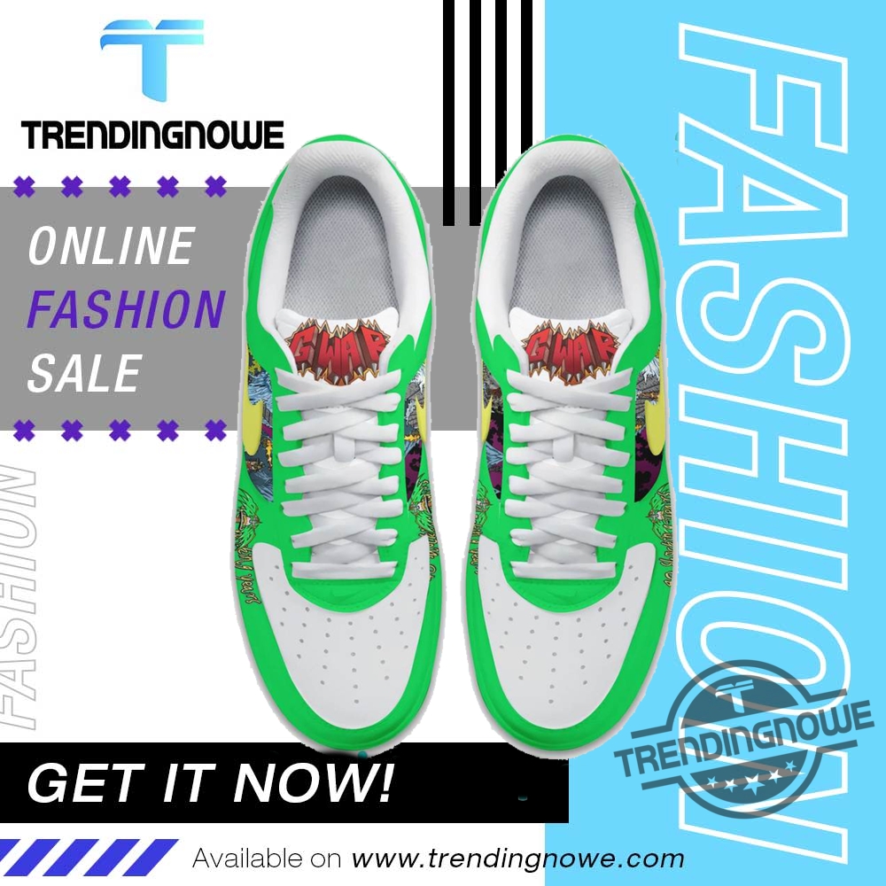 Gwar 40 Shocking Years Special Air Force 1 Sneaker 7 GWAR 40 Shocking Years Special Air Force 1 Sneaker
