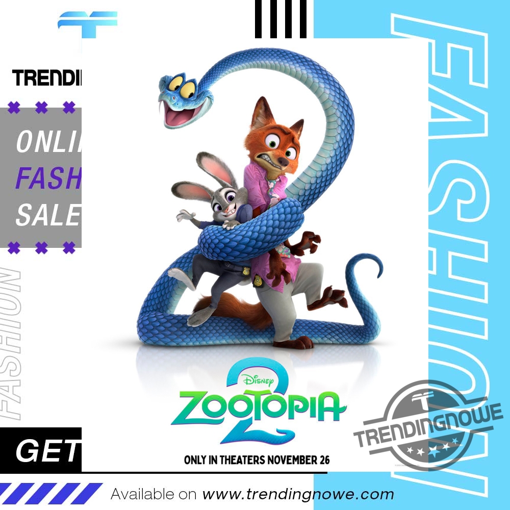 Official Zootopia 2 Poster trendingnowe 1