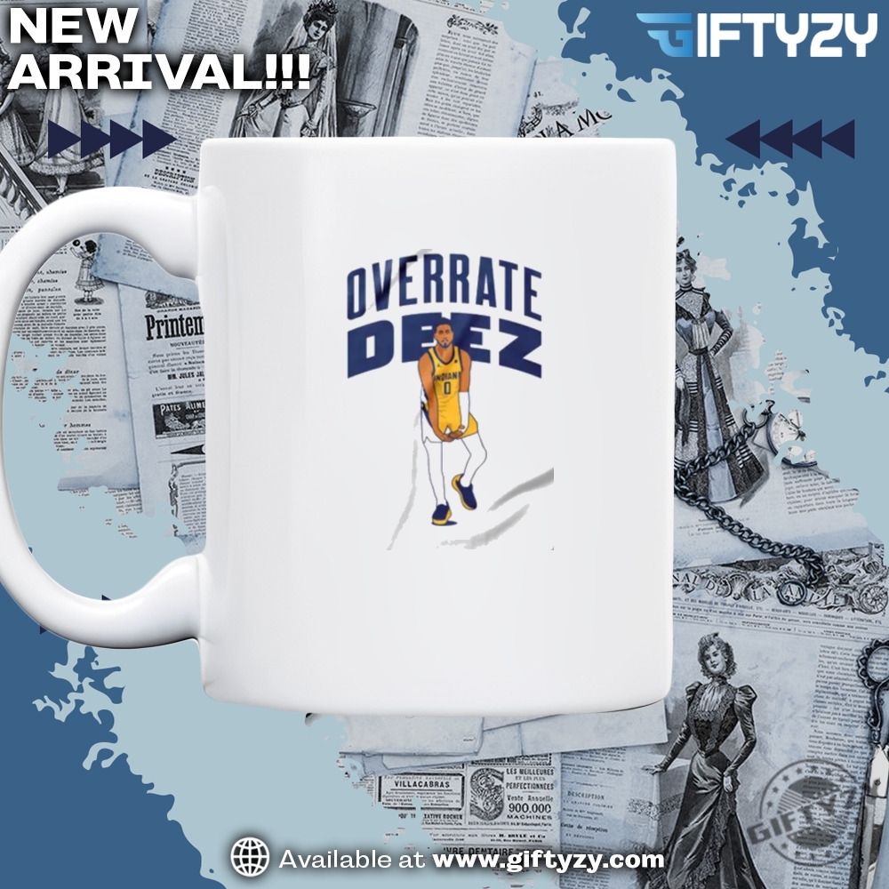 NBA Gift For Fan Shirt 14 Overrate Deez Haliburton Shirt