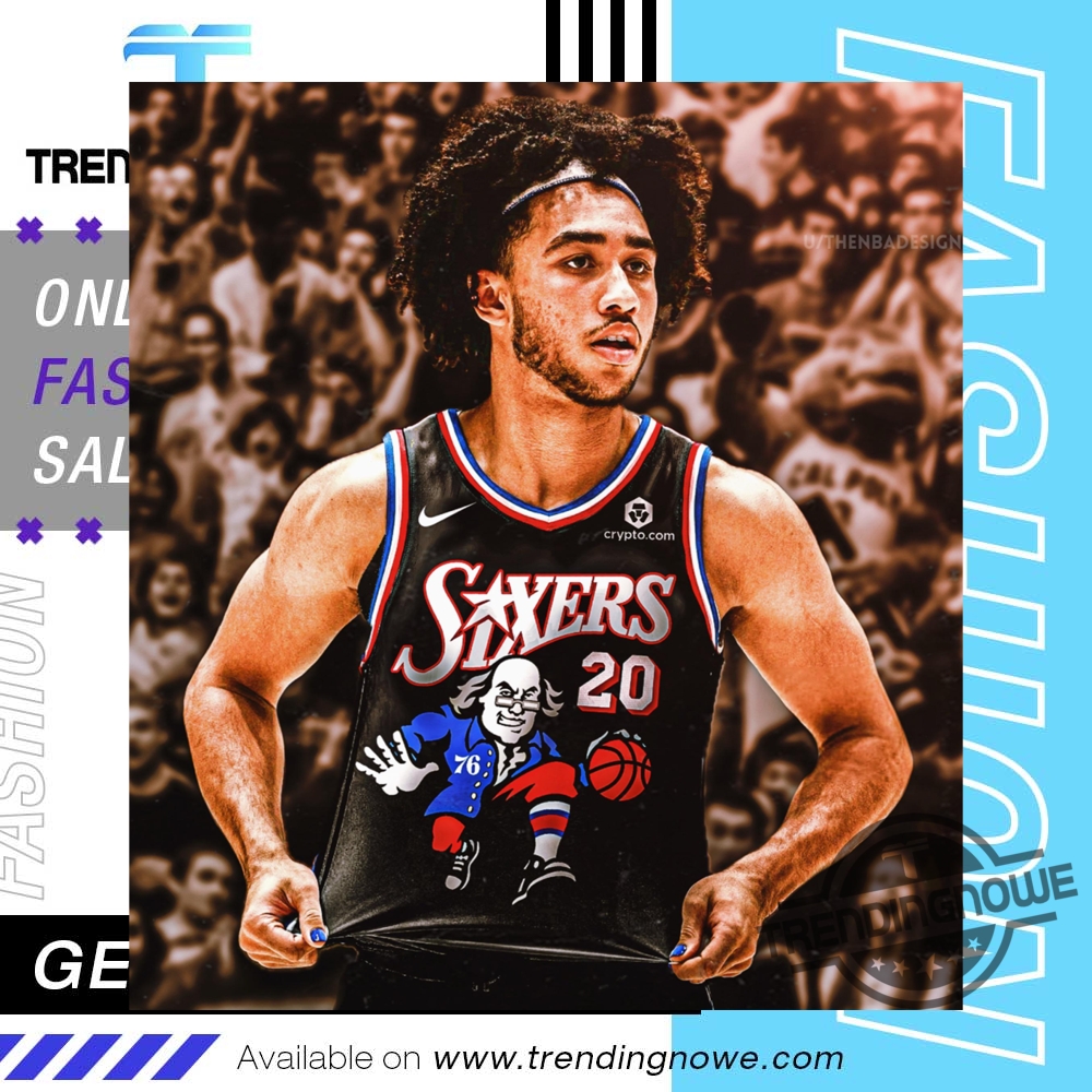 Philly Sixers Galaxy Benjamin Franklin Jersey trendingnowe 1