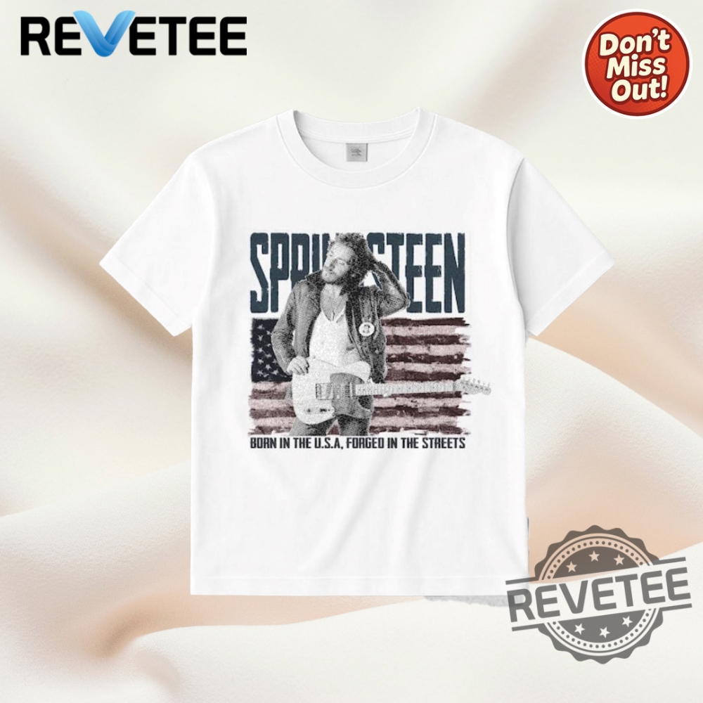 Top Trending Summer 2025: Dale Earnhardt Vintage Tees You Need Now 20 Bruce Springsteen Born In The Usa T Shirt Vintage