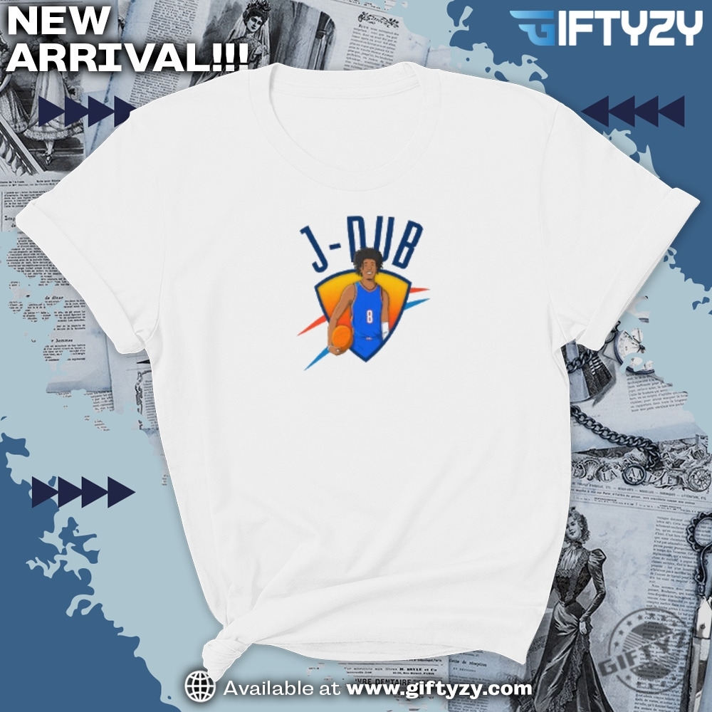 J Dub Jalen Williams Oklahoma City Basketball Shirt 5 J Dub Jalen Williams Oklahoma City Basketball Shirt