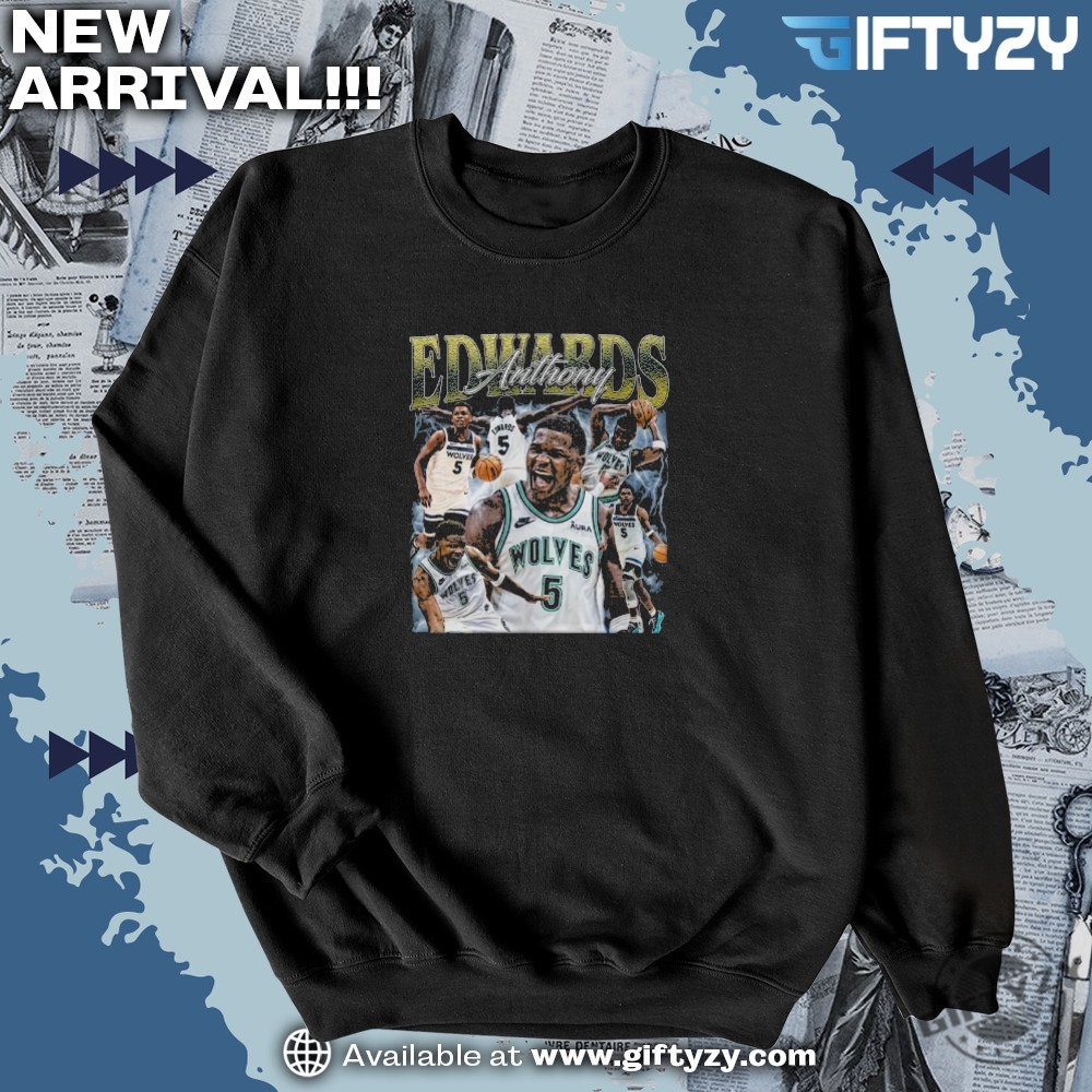 Anthony Edwards Minnesota Antman Vintage Graphic Unisex Shirt 4 Anthony Edwards Minnesota Antman Vintage Graphic Unisex shirt