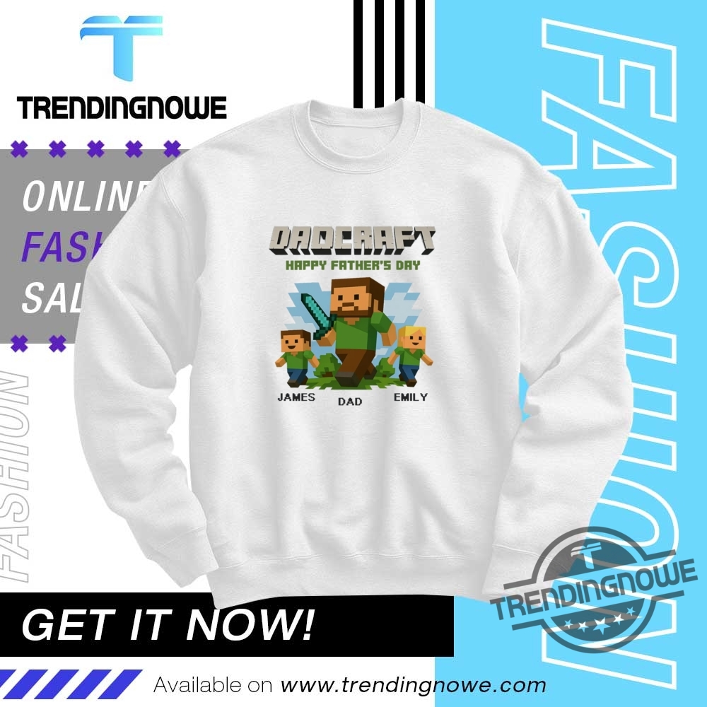 Personalized Minecraft Chicken Jockey Dadcraft Fathers Day Gift Shirt Personalized Minecraft Chicken Jockey Dadcraft Fathers Day Gift Shirt — image 2