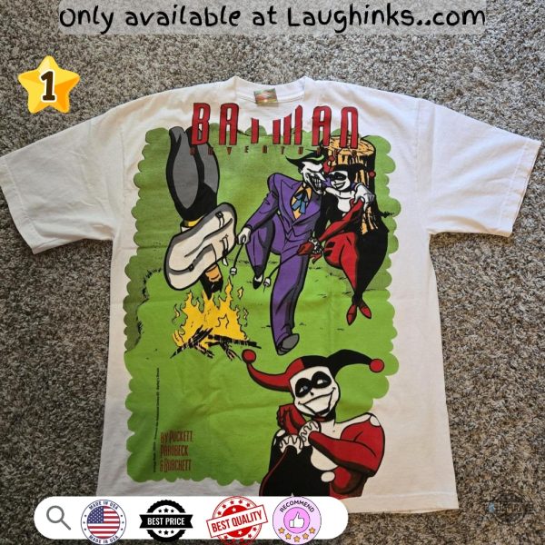 rush batman joker and harley quinn shirt full printed replica