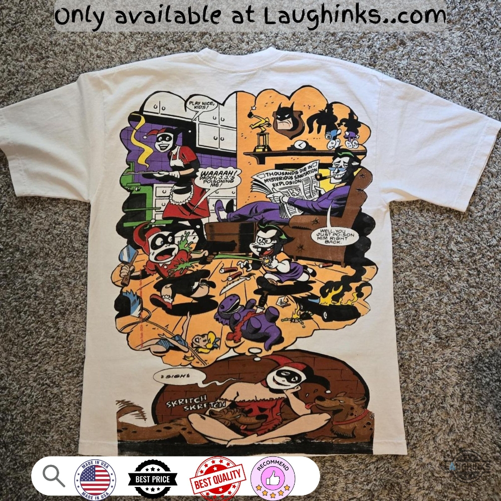 Rush Batman Joker And Harley Quinn Shirt Full Printed Replica 9 Rush Batman Joker and Harley Quinn Shirt Full Printed Replica