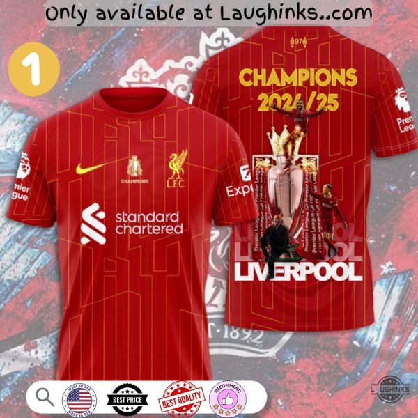 liverpool fc 2024 2025 champions premier league t shirt sweatshirt hoodie full printed laughinks 1