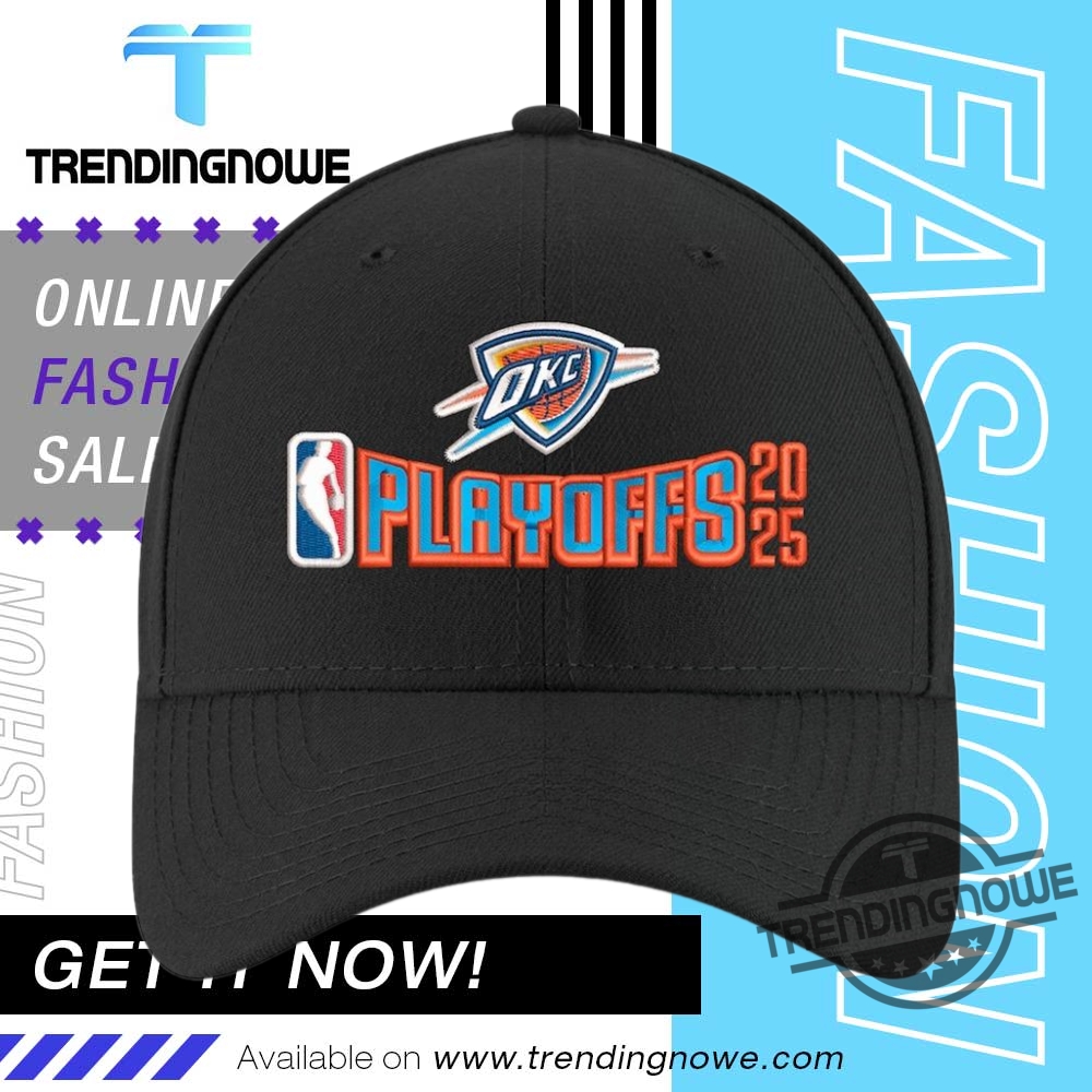 Oklahoma City Thunder 2025 Nba Playoffs Hat 7 Oklahoma City Thunder 2025 NBA Playoffs Hat