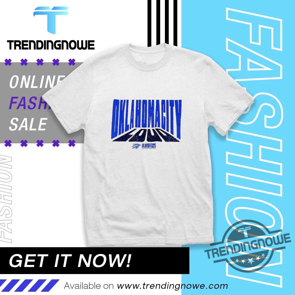 Official Oklahoma City Thunder Gets Loud Game 1 Shirt trendingnowe 1