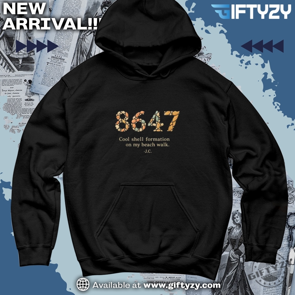 Today’s Viral Shirt – Get It Before It’s Gone! 4 8647 Cool Shell Formation Beach Walk Viral Trendy Shirt