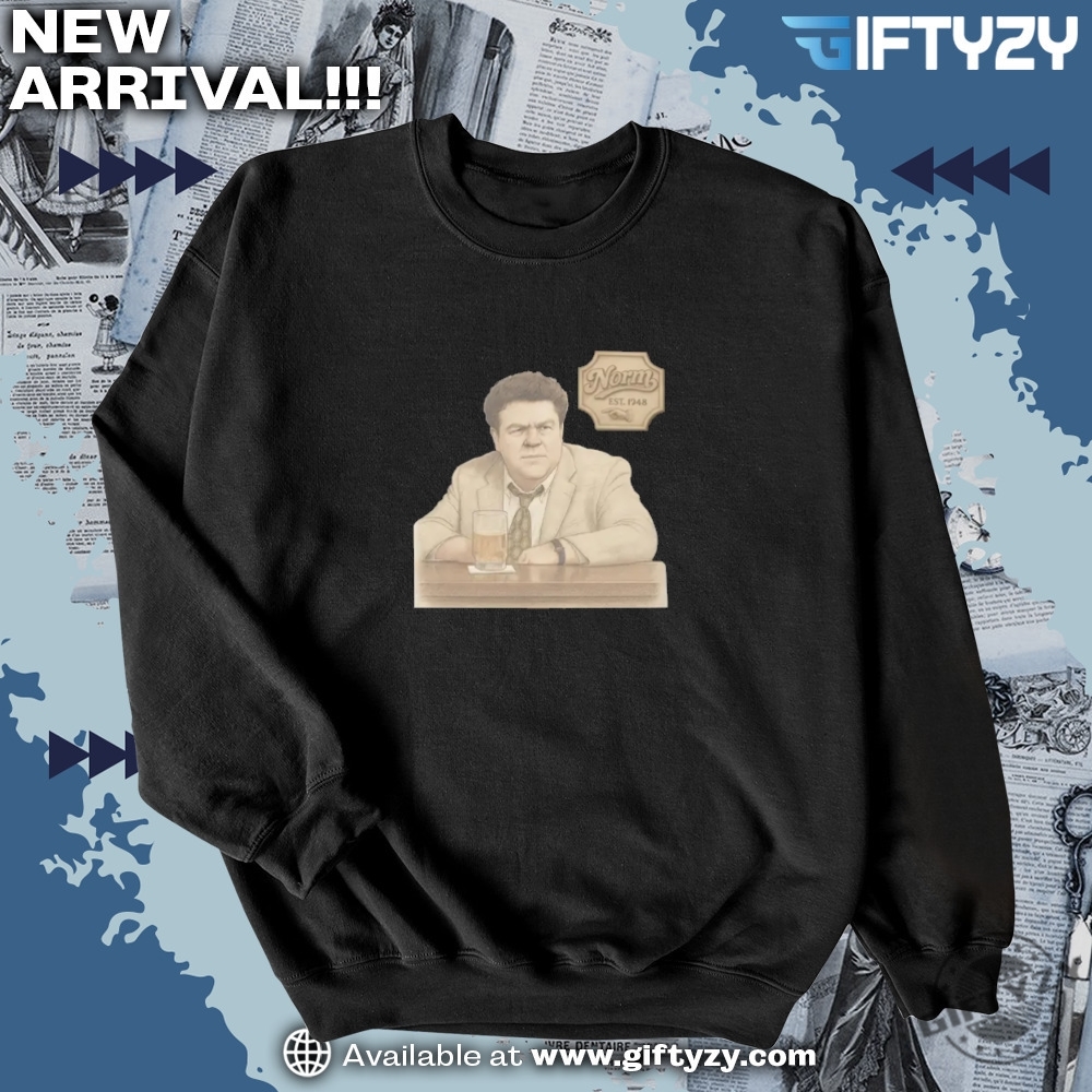 George Wendt Tribute Tee Cheers Sweatshirt Cheers Norm Peterson Shirt 6 George Wendt Tribute Tee Cheers Sweatshirt Cheers Norm Peterson Shirt