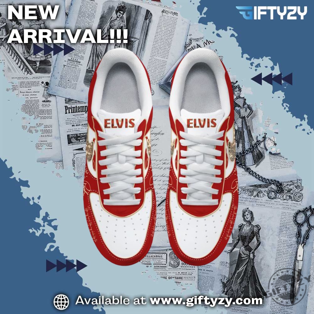 Elvis Presley Legend Nike Air Force Shoes 4 Elvis Presley Legend Nike Air Force Shoes