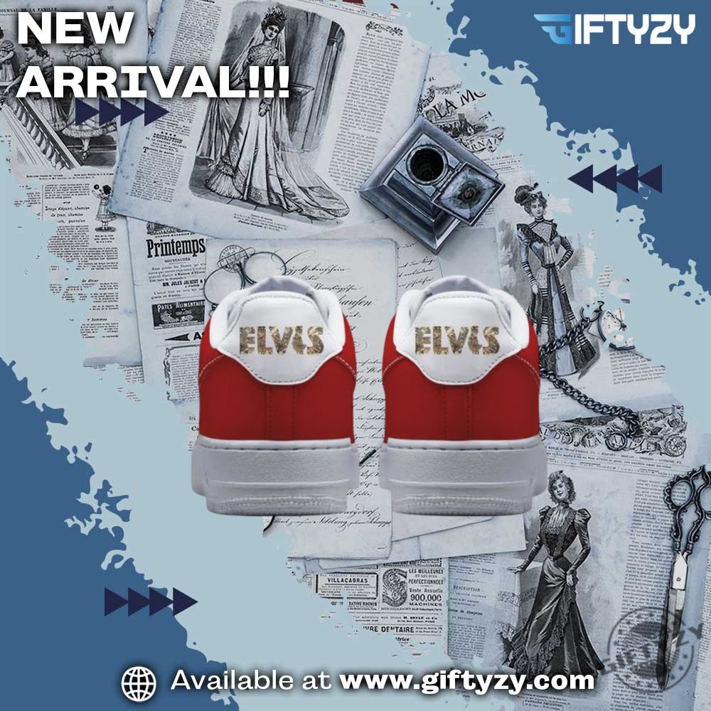 Elvis Presley Legend Nike Air Force Shoes 5 Elvis Presley Legend Nike Air Force Shoes