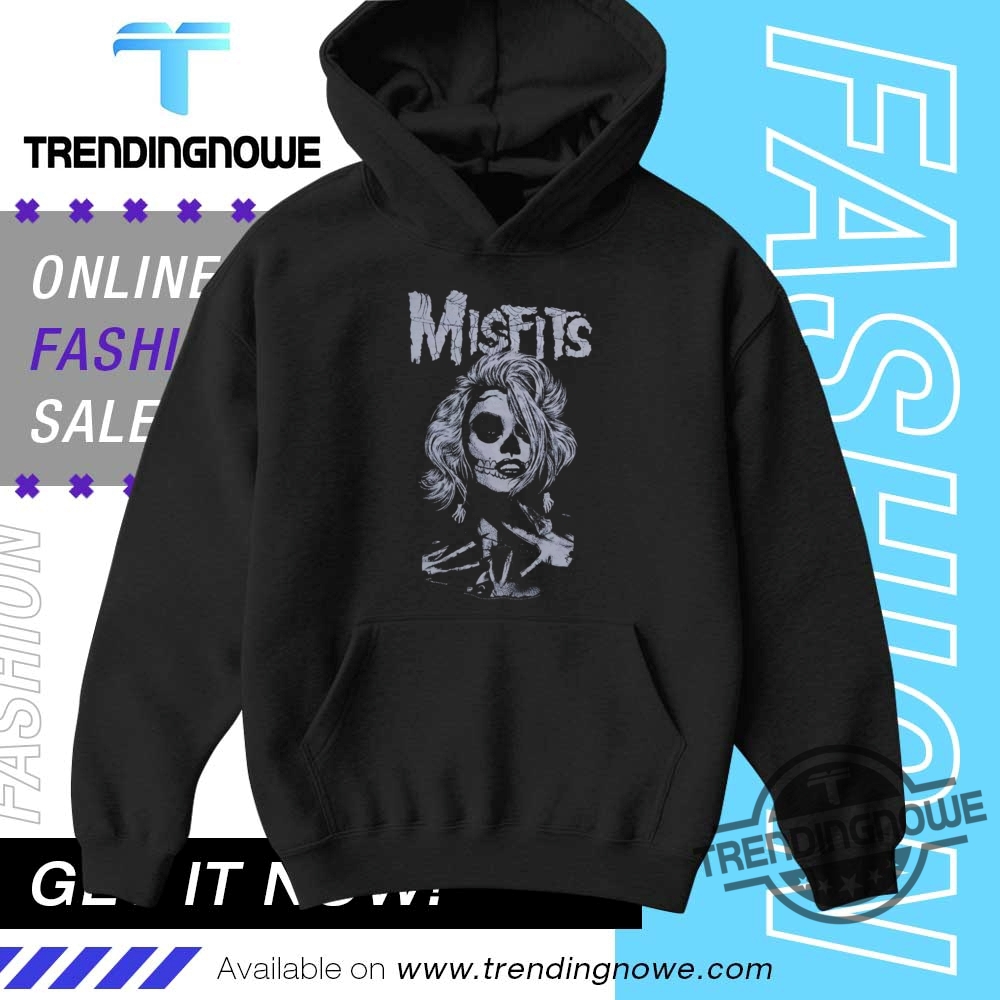Misfits Skull Woman Lavender Shirt 9 Misfits Skull Woman Lavender Shirt